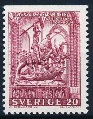 Sverige AFA 500Co Postfrisk