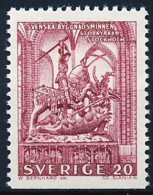 Sverige AFA 500Cn Postfrisk