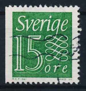 Sverige AFA 502Cv Stemplet