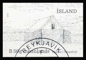 Island AFA 1451 Stemplet