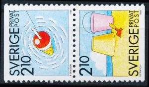 Sverige Rabatmærker AFA 51Co+56Cn Postfrisk