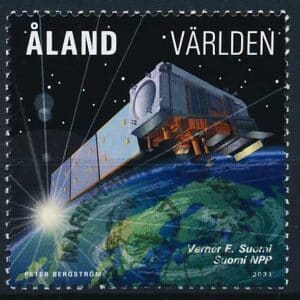 Åland AFA 510 Stemplet