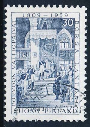 Finland AFA 512 Stemplet