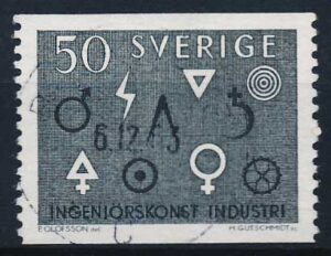 Sverige AFA 512 Stemplet
