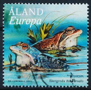Åland AFA 512 Stemplet