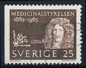 Sverige AFA 514Cv Stemplet
