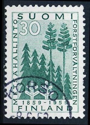 Finland AFA 515 Stemplet