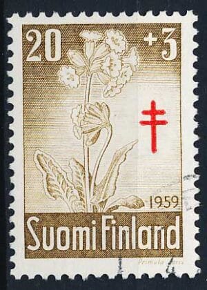 Finland AFA 518 Stemplet