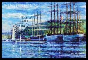 Åland AFA 519 Miniark Stemplet