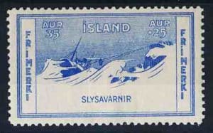 Island AFA 169 Ubrugt