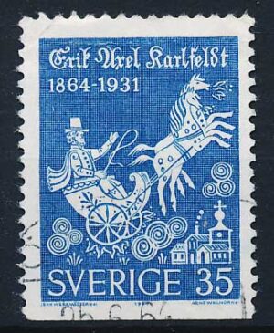 Sverige AFA 521Cn Stemplet