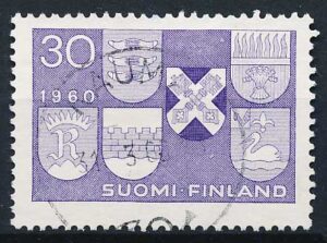 Finland AFA 523 Stemplet