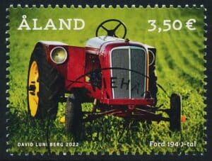 Åland AFA 523 Stemplet