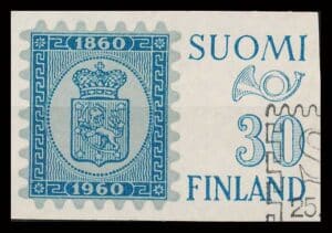 Finland AFA 524 Stemplet