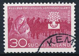 Finland AFA 525 Stemplet