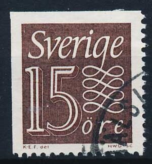 Sverige AFA 526Dvo Stemplet