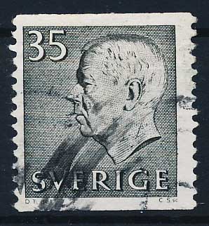 Sverige AFA 527 Stemplet