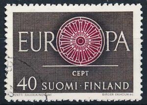 Finland AFA 534 Stemplet