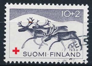 Finland AFA 536 Stemplet