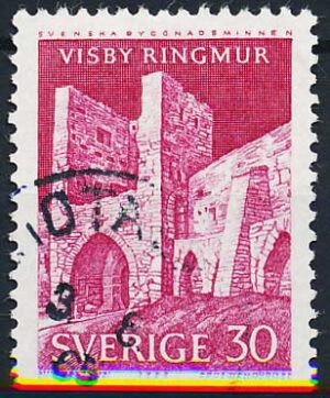 Sverige AFA 537Cn Stemplet