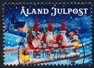 Åland AFA 539 Stemplet