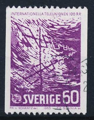 Sverige AFA 540 Stemplet