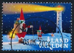 Åland AFA 540 Stemplet