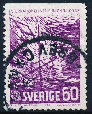 Sverige AFA 540Co Stemplet