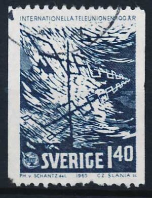 Sverige AFA 541 Stemplet