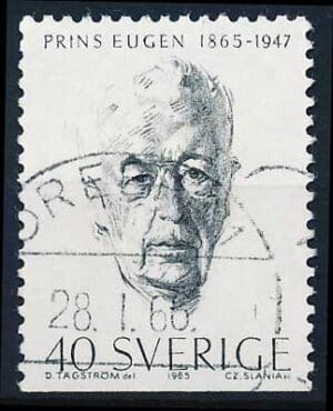 Sverige AFA 542Cn Stemplet