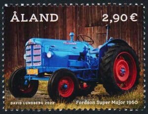 Åland AFA 542 Stemplet