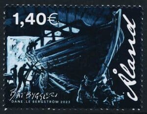 Åland AFA 547 Stemplet