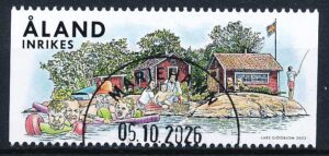 Åland AFA 549 Stemplet
