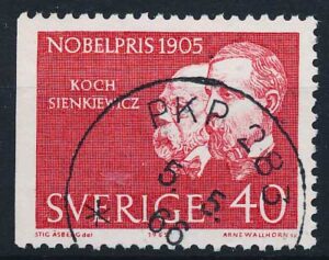 Sverige AFA 549Cv Stemplet