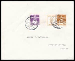 Danmark Reklamemærker 55 Brev