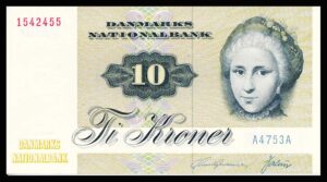 Danmark 10 Kroners 1975 Kvalitet 0 A4753B