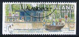 Åland AFA 550 Stemplet