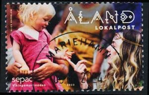 Åland AFA 552 Stemplet