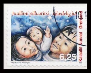 Grønland AFA 552E Stemplet