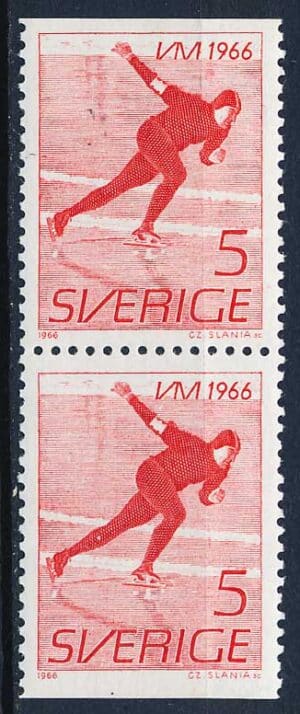 Sverige AFA 552Co+552Cn Postfrisk