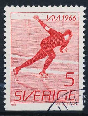 Sverige AFA 552Cn Stemplet