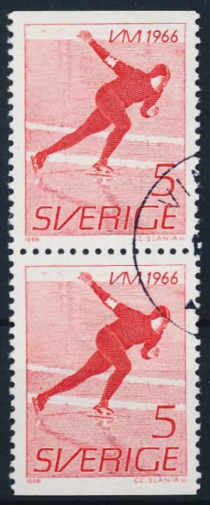 Sverige AFA 552Co+552Cn Stemplet
