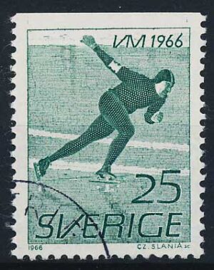 Sverige AFA 553Co Stemplet