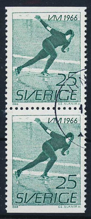 Sverige AFA 553Co+553Cn Stemplet