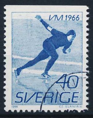 Sverige AFA 554Co Stemplet