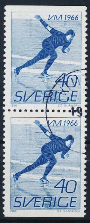 Sverige AFA 554Co+554Cn Stemplet