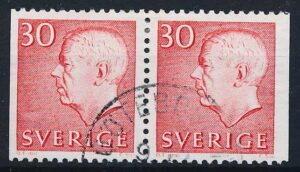 Sverige AFA 557Cv+557Ch Stemplet