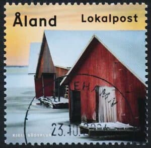 Åland AFA 559 Stemplet