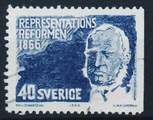 Sverige AFA 559Ch Stemplet