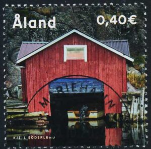 Åland AFA 560 Stemplet